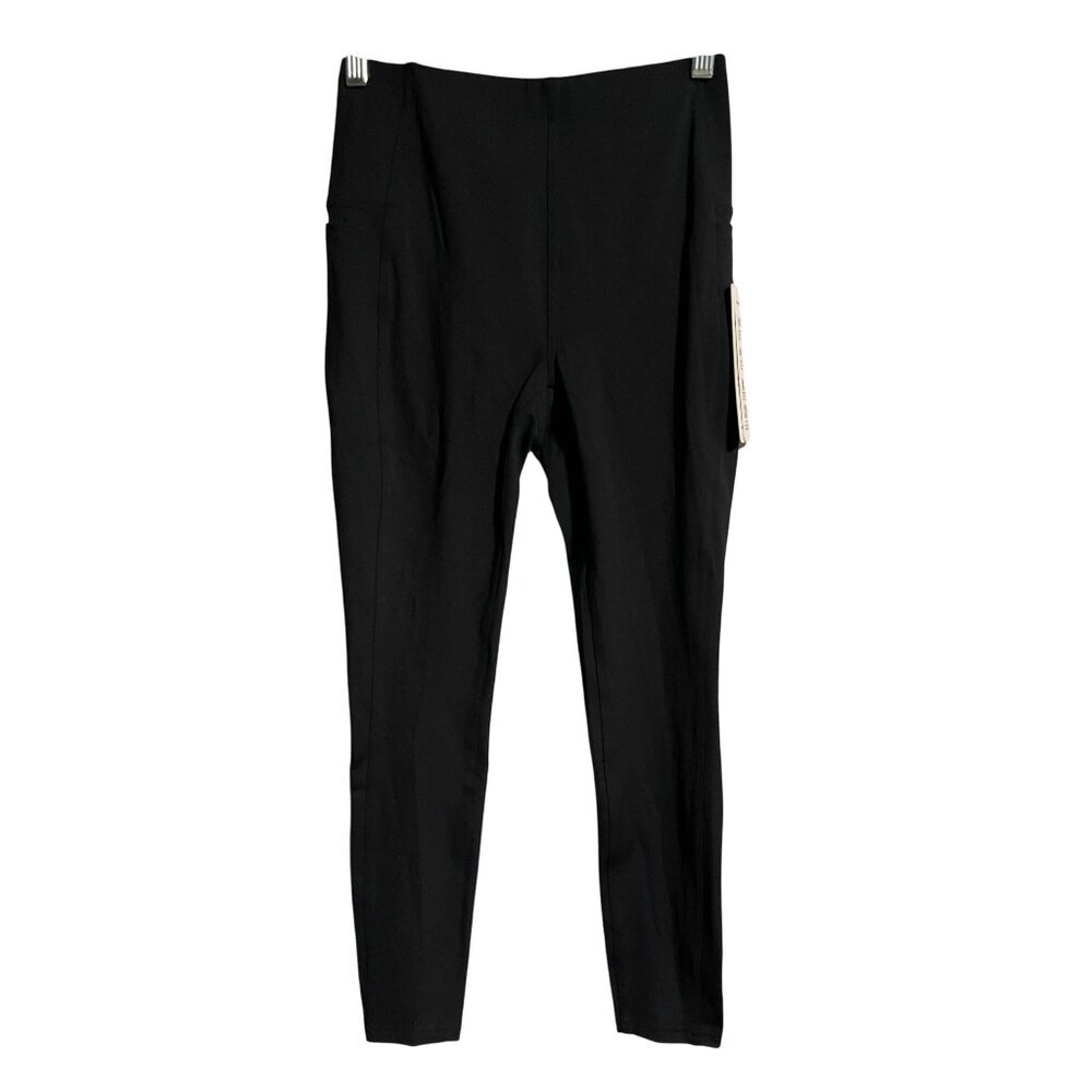 RBX Tech Flex Squat Proof Active Ankle Length Leggings Womens Size Small Black